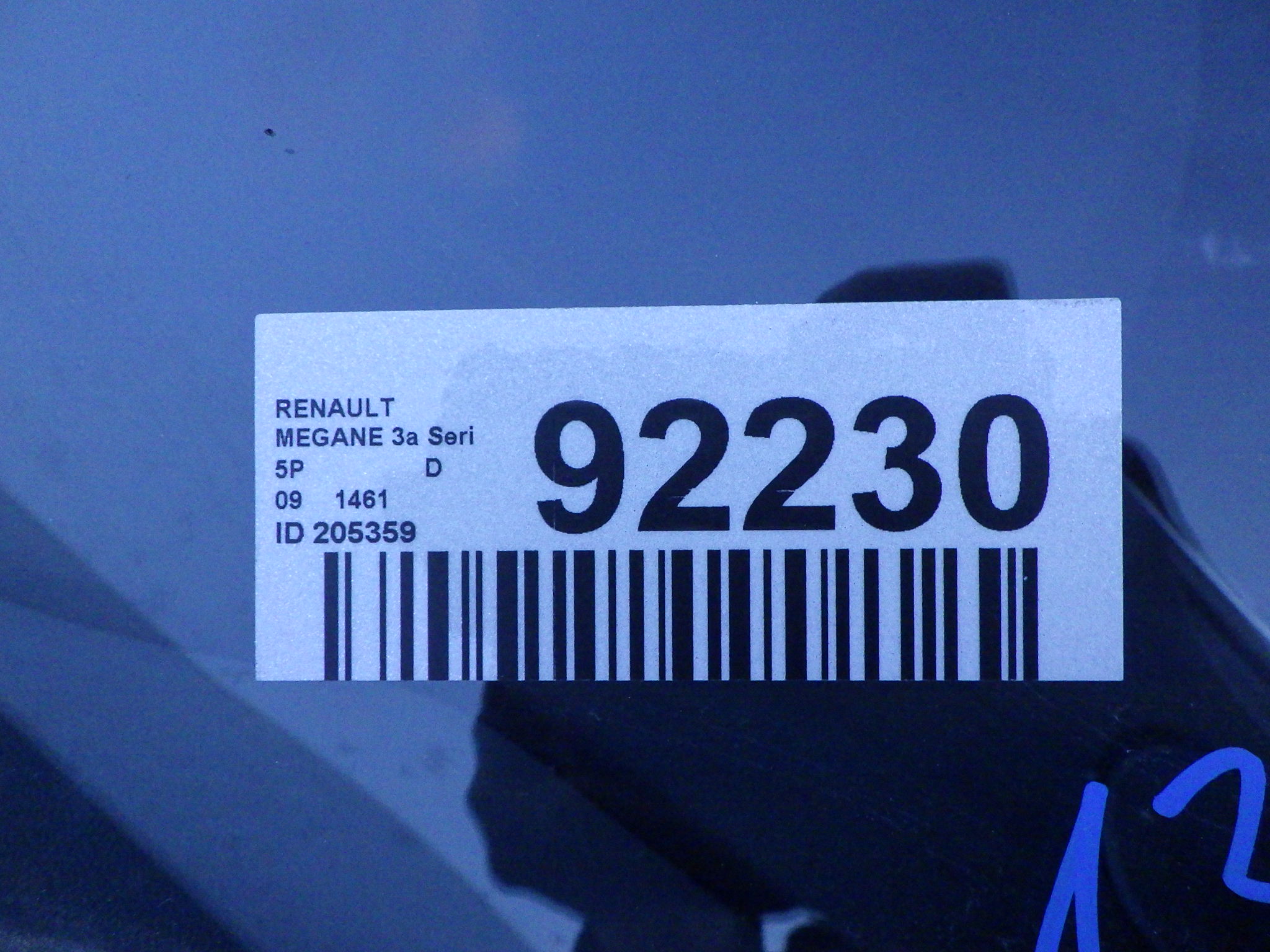 285587230r Блок управления airbag RENAULT MEGANE (2008) 2009