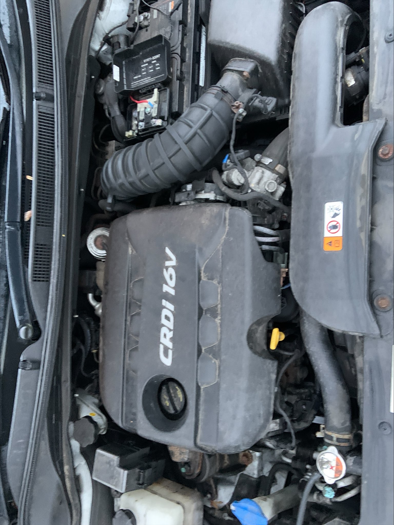 D4FD Двигатель дизельный HYUNDAI I40 (2012-2017) 2015 1.7 CRDI