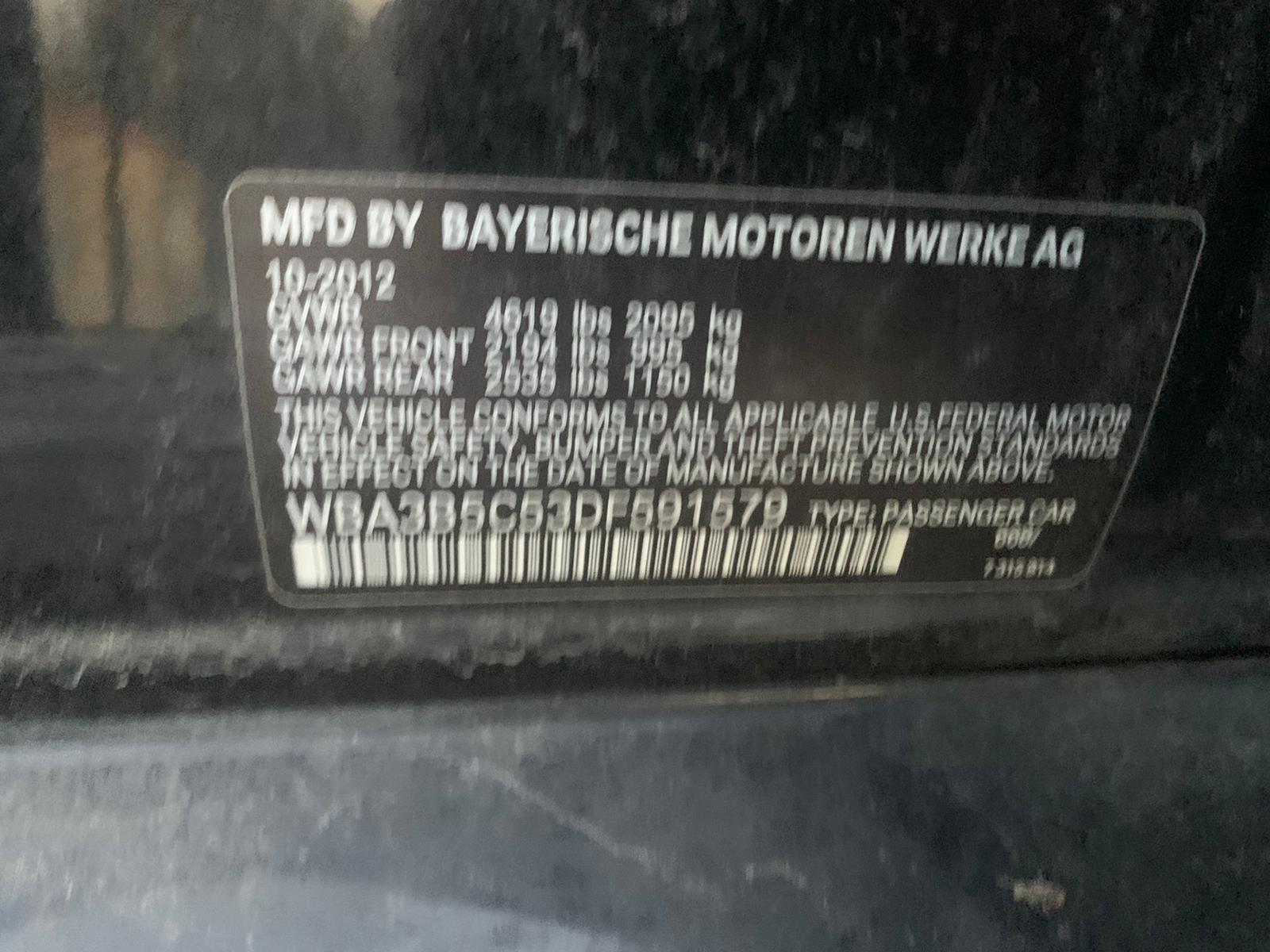 9229486 Радиатор отопителя BMW 3 (2012) 2012 ,6411