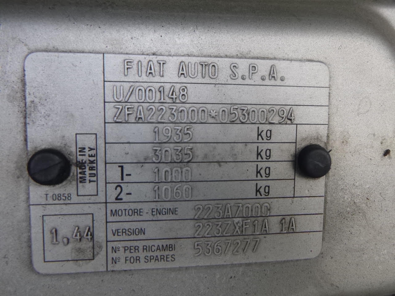 51897080 Радиатор системы охлаждения FIAT DOBLO (2004-2007) 2004 ,51840476,55703927,51896964,55704135,55700617,51808364,1300287